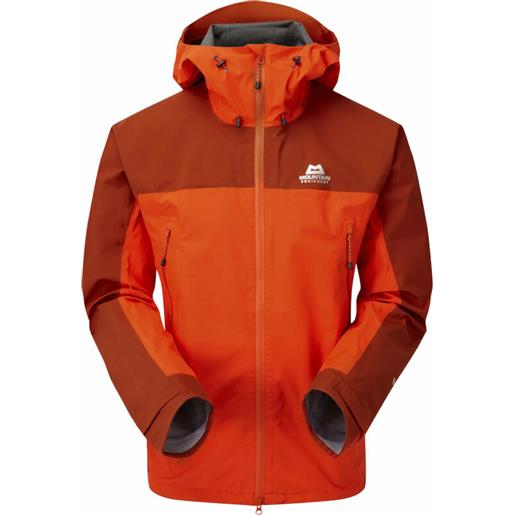 Mountain Equipment saltoro jacket magma/bracken xl giacca outdoor