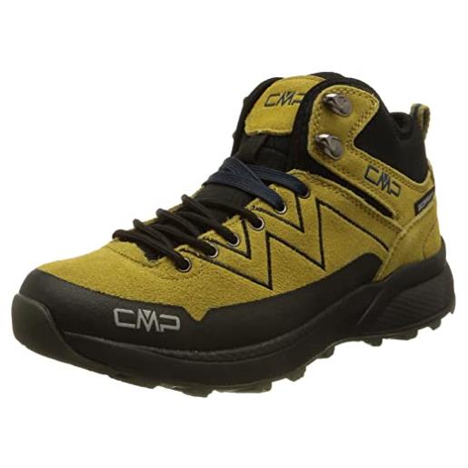 CMP kaleepso mid hiking shoe wp, scarpe da trekking uomo, fango, 46 eu