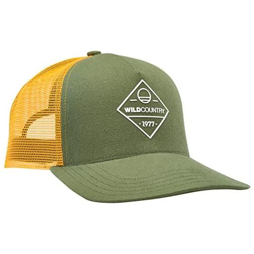 Wild Country flow cap cappellino da baseball, verde edera, taglia unica unisex-adulto