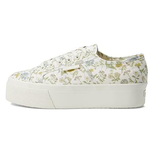 Superga 2790 floral print - scarpe - sneakers - bianco - donna
