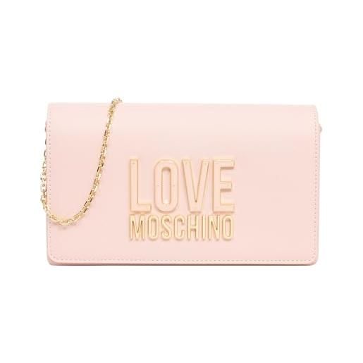Love Moschino borsa a tracolla jelly logo donna avorio