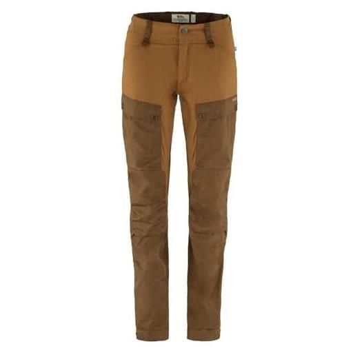 Fjallraven 86706-248-230 keb trousers w pantaloni sportivi donna timber brown-chestnut taglia 38/r