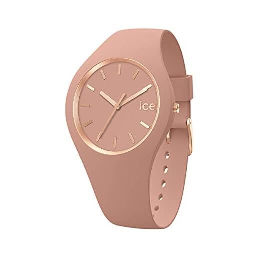 Ice-watch - ice glam brushed clay - orologio rosa da donna con cinturino in silicone - 019525 (small)