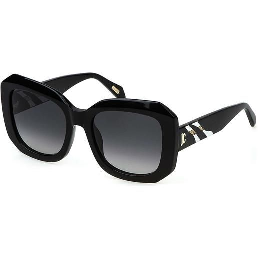 Roberto Cavalli occhiali da sole Roberto Cavalli neri forma quadrata sjc085v540700