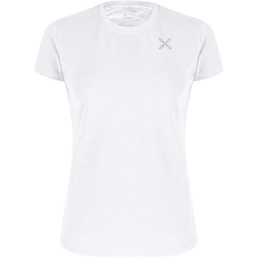 MONTURA pencil logo t-shirt woman 00 bianco