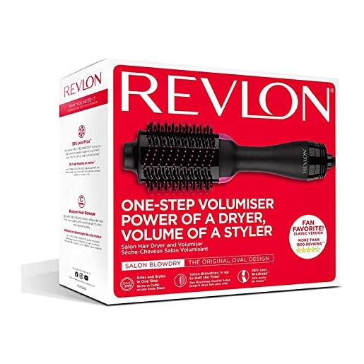 REVLOn. revlon pro collection - spazzola asciugacapelli volumizzante, 2 in 1, da salone di bellezza