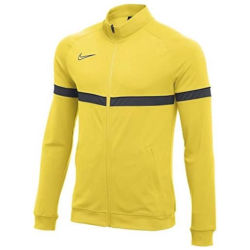 Nike cw6115-719 academy 21 jr giacca unisex yellow/black l