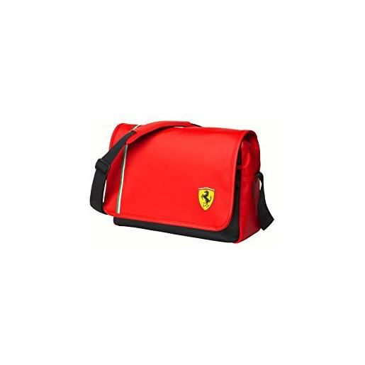 Ferrari sportwear bra5100032600000, borsa messenger scuderia Ferrari unisex-adulto, multicolor