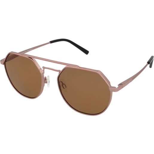 Serengeti shelby ss533001 | occhiali da sole sportivi | unisex | metallo | tondi | oro rosa | adrialenti