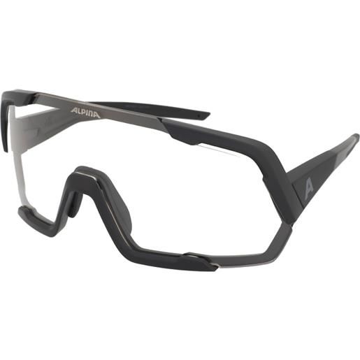 Alpina rocket black matt | occhiali da sole sportivi | unisex | plastica | mascherina | nero | adrialenti