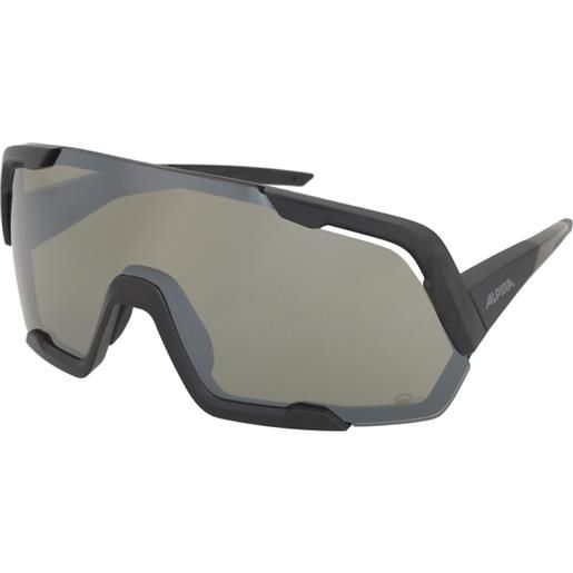 Alpina rocket q-lite black matt | occhiali da sole sportivi | unisex | plastica | mascherina | nero | adrialenti