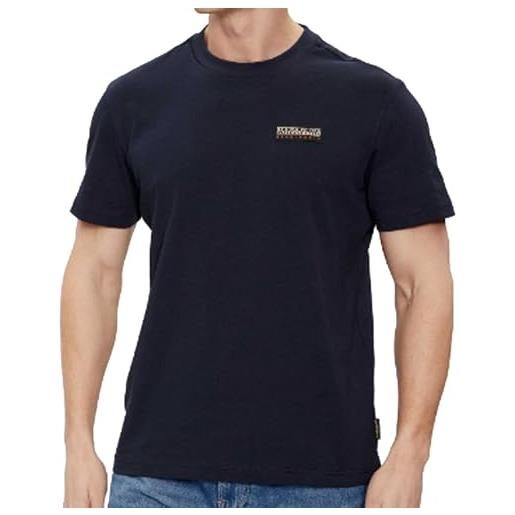 NAPAPIJRI t-shirt s-iaato uomo navy xxl