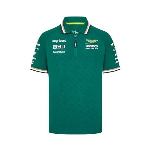 Aston Martin F1 polo della squadra 2024 da uomo - verde - taglia: 3xl