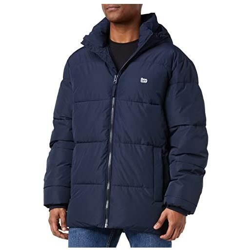 Lee puffer jacket giacca, sky captain, small uomini