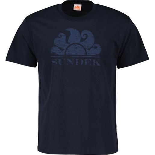 SUNDEK t-shirt logo in tono
