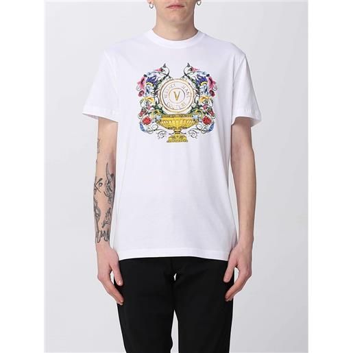 Versace Jeans Couture t-shirt Versace Jeans Couture con stampa v logo