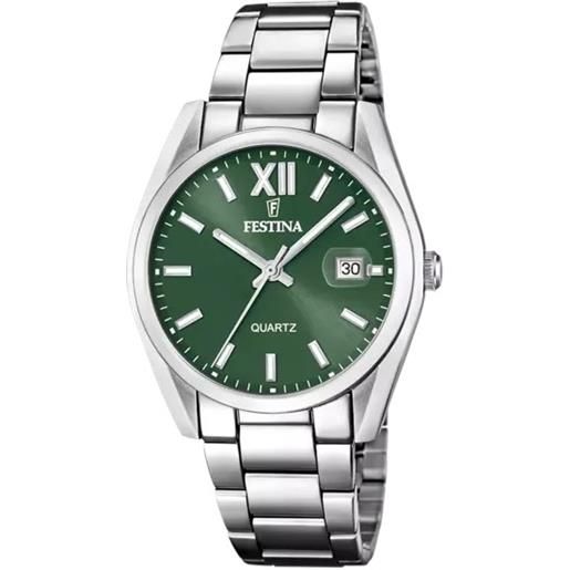 FESTINA orologio quadrante verde uomo FESTINA classics
