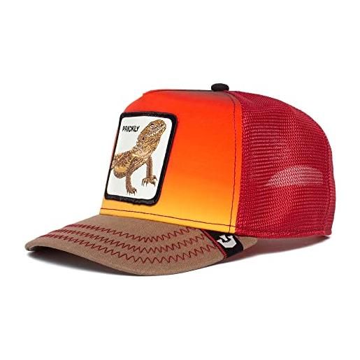 Goorin Bros. the farm desert skies collection cappello da camionista unisex, rosso (dust devil), taglia unica