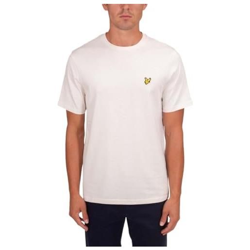 Lyle & Scott plain t-shirt sail white maglietta uomo sail white, l