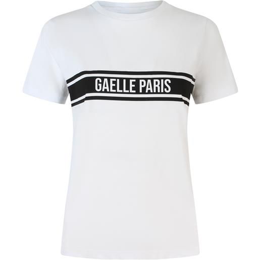 GAëLLE PARIS t-shirt bianca per donna