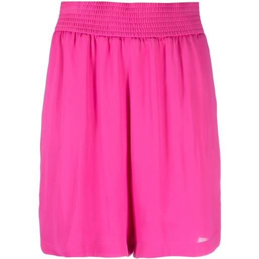 Fabiana Filippi shorts con vita elasticizzata - rosa