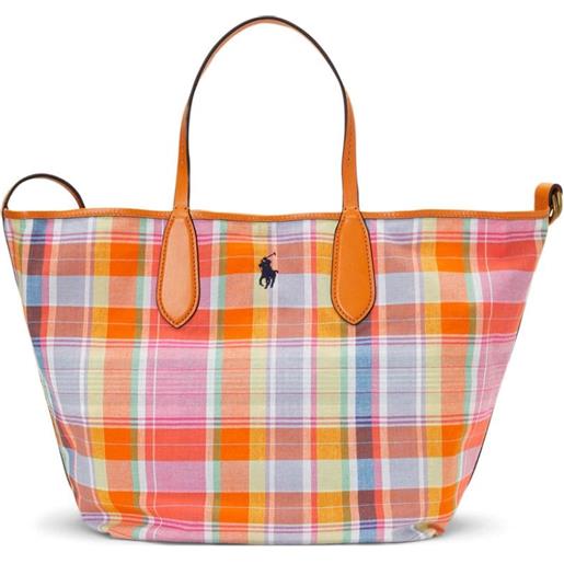 Polo Ralph Lauren borsa tote reversibile - arancione