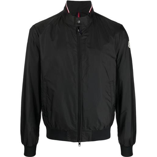 Moncler giacca con zip reppe - nero
