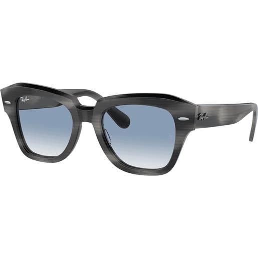 Ray-ban - state street - rb2186 - 14043f - 49 8056262052266