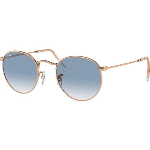 Ray-ban - round metal - rb3447 - 92023f - 47 8056262051702