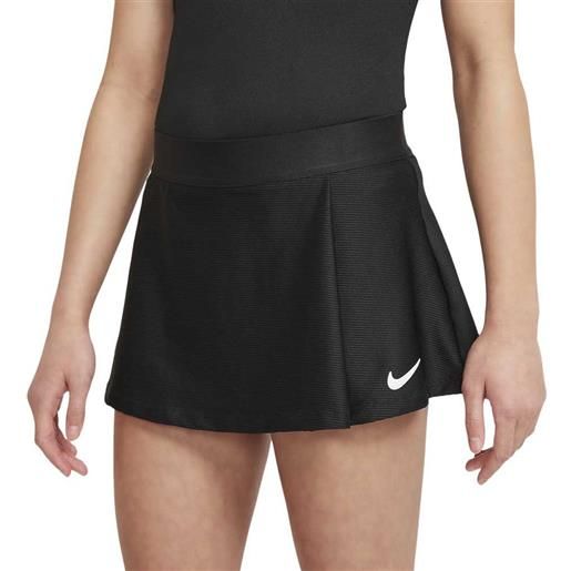 Nike court victory skirt nero 8-9 years ragazzo