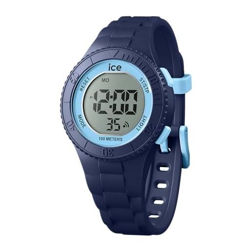ICE-WATCH orologio con cinturino in silicone 021940, blu (duo blue)
