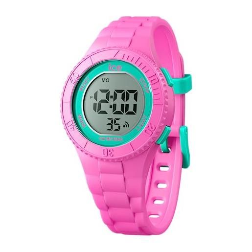 Ice-watch - ice digit pink turquoise - orologio rosa da bambini con cinturino in plastica - 021275 (small)
