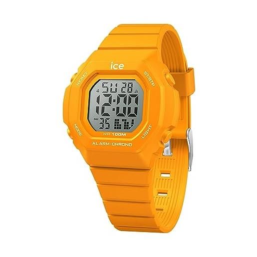 Ice-watch - ice digit ultra orange - orologio arancione da bambini (unisex) con cinturino in plastica - 022102 (small)