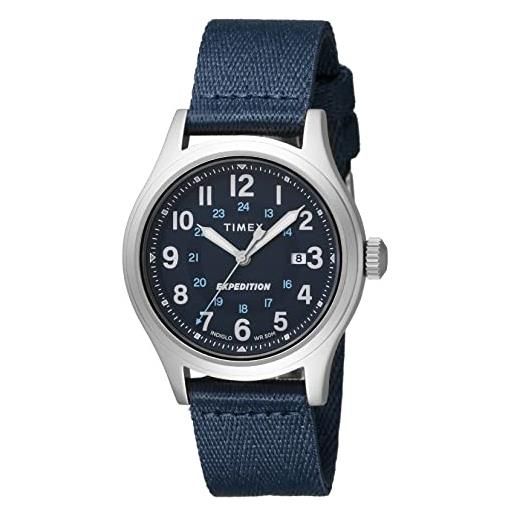 Timex orologio analogico al quarzo uomo con cinturino in nylon tw2v65600
