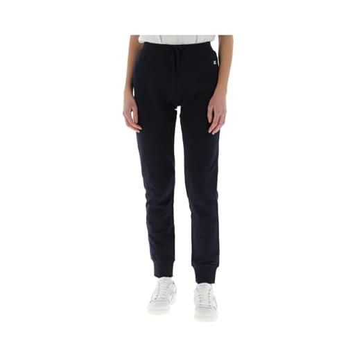 Champion legacy icons w-light stretch terry rib cuff pantaloni da tuta, blu marino, xxl donna