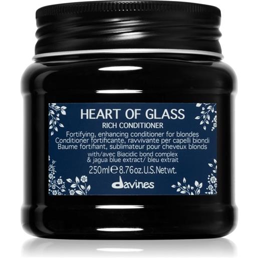 Davines heart of glass rich conditioner 250 ml