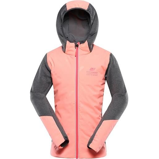 Alpine Pro gomaro full zip fleece rosa 104-110 cm