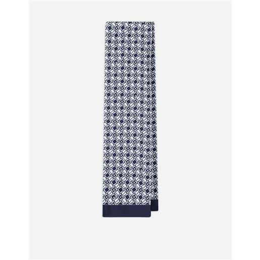 Dolce & Gabbana sciarpa in seta con stampa
