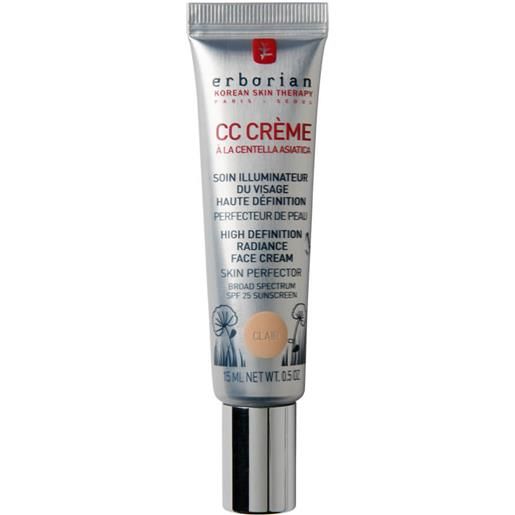 Erborian crema cc illuminante (high definition radiance face cream) 15 ml caramel
