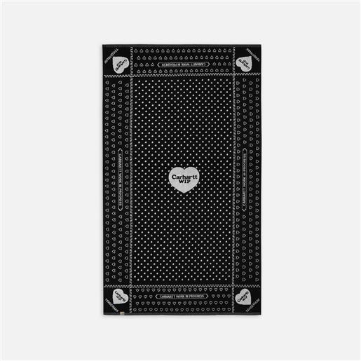 Carhartt WIP heart bandana towel black unisex