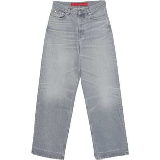 032c jeans attrition con effetto vissuto - grigio