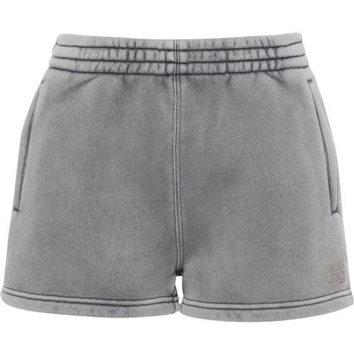 Alexander Wang shorts con applicazione - grigio