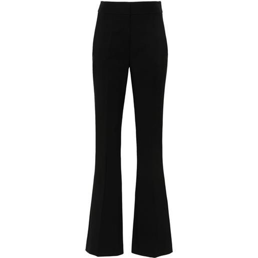 Genny pantaloni iconic tailored svasati - nero
