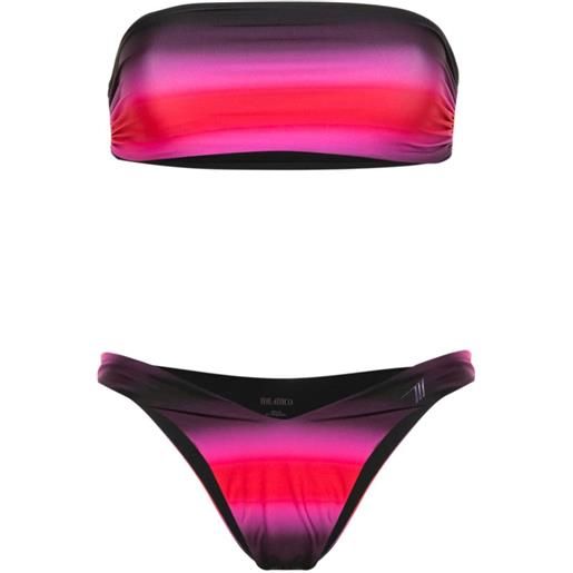 The Attico bikini con effetto sfumato - nero