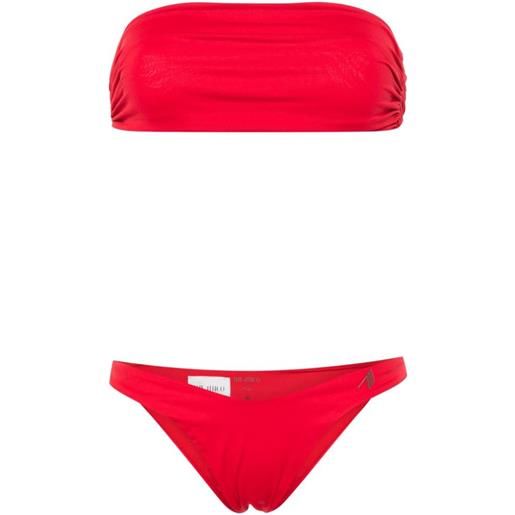 The Attico bikini con applicazione - rosso