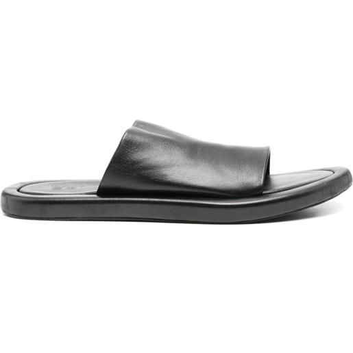 Balenciaga sandali a punta aperta - nero