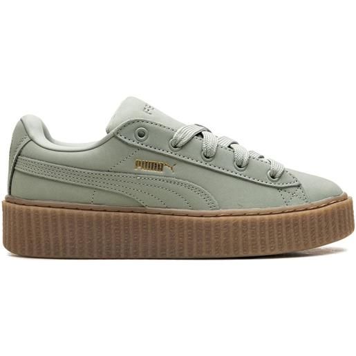 PUMA x fenty creeper phatty nubuck sneakers - verde