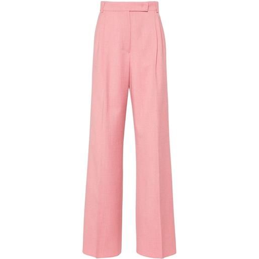 Max Mara pantaloni durante sartoriali dritti - rosa