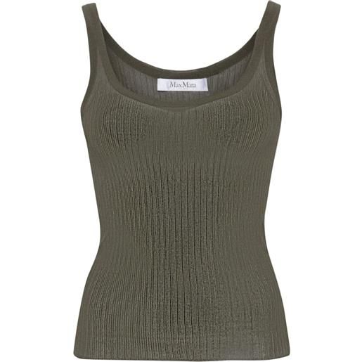 Max Mara top a coste bastia - verde