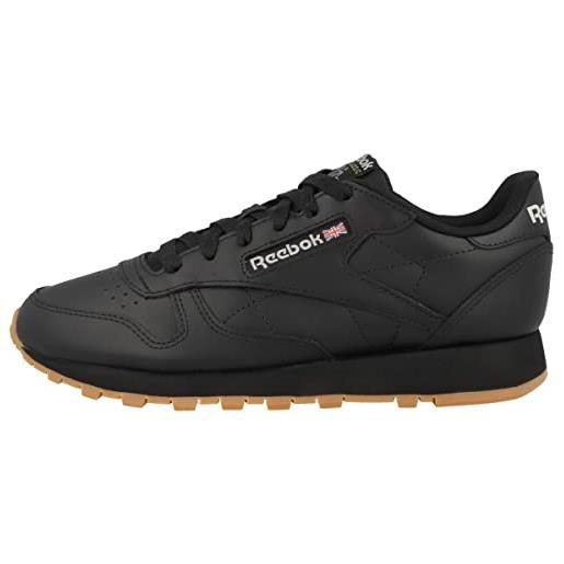 Reebok classic leather, sneaker donna, chalk/papwht/alabas, 40.5 eu